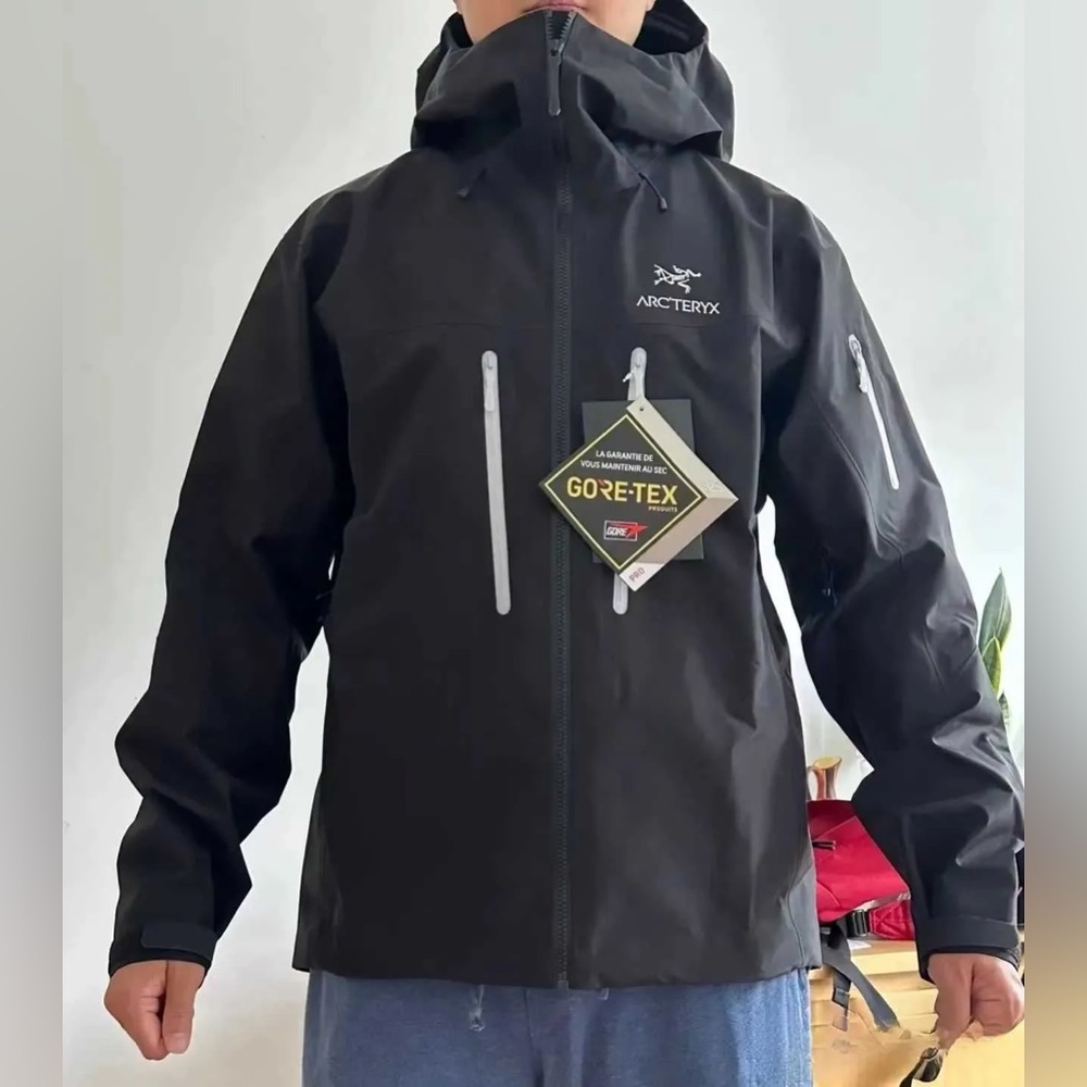 Arc'teryx Black SV Waterproof Hooded Jacket